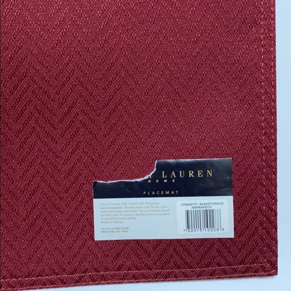 NWT Ralph Lauren marrakech placemat 2 pieces - Picture 10 of 11